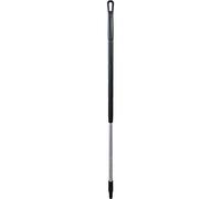 Vikan - Hygiène - Manche - Ergonomique - Aluminium - Noir - 130cm