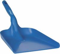 Vikan - Hygiène - Pelle à Main - Plate - Polypropylène - Bleu