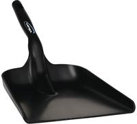 Vikan - Hygiène - Pelle à Main - Plate - Polypropylène - Noir