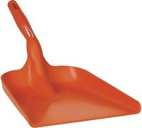 Vikan - Hygiène - Pelle à Main - Plate - Polypropylène - Orange