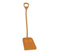 Vikan - Hygiène - Pelle - Manche ergonomique - Grande lame - Polypropylène - Orange