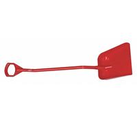 Vikan - Hygiène - Pelle - Manche ergonomique - Grande lame - Polypropylène - Rouge