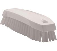Vikan - Hygiène - Petite brosse de travail - Fibres moyennes - Blanc