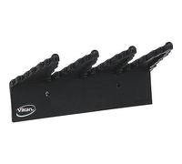 Vikan - Hygiène - Porte-outils mural - Polypropylène - Noir