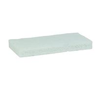Vikan - Hygiène - Tampon à récurer - Doux - Nylon - Blanc