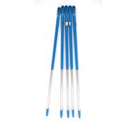 VIKAN LOT DE 5 MANCHES ALUMINIUM DIAM 31MM L 1510 MM BLEU