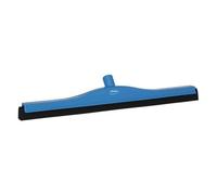 Vikan Raclette de sol avec cassette de rechange, bleue, longueur 600 mm, largeur 85 mm, hauteur 115 mm 77543