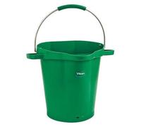 Vikan - Seau d'hygiène - avec Bec verseur - Graduations - 20L - Vert
