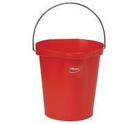 VIKAN Seau alimentaire Vikan 12 L rouge