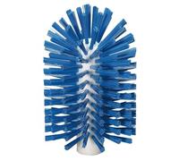 Vikan Stiff Tube Brosse, Polyester, 3-7/8 inches x 6-1/2 inches OAL, bleu, 1