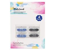 VIKDOOK Lame de rechange pour coupe-papier Cricut Portable Trimer de 30,5 cm et 33 cm - Lame de rechange pour Cricut Timmer (4 paquets - 2 lames de coupe et 2 lames de marquage)