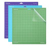 Vikdook Tapis de découpe pour Cricut Maker 3/Maker/Explore 3/Air 2/Air/One - 30,5 x 30,5 cm - Adhésif de rechange - Adhérence légère, standard et forte