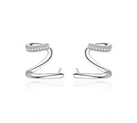 VIKI LYNN Boucle d'oreille grimpeur de serpent en argent sterling fashion oreille crawler cuff wrap climber boucles d'oreilles pour les femmes filles