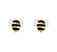 VIKI LYNN Boucles d’Oreilles Clous d’Abeille Bijoux Fantaisie Fille de Mignon d’Animal Argent 925 Anniversaire Cadeau de Noël pour Femme Fille