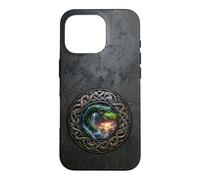 Viking Age Epic Style - Jormungandr Midgard Serpent Coque pour iPhone 16 Pro