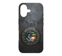 Viking Age Epic Style - Jormungandr Midgard Serpent Coque pour iPhone 17