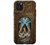 Viking Age Urnes Pattern Style - Norns - Fate Weaving Coque pour iPhone 11 Pro Max