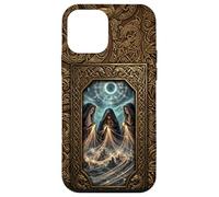 Viking Age Urnes Pattern Style - Norns - Fate Weaving Coque pour iPhone 12 Mini