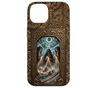 Viking Age Urnes Pattern Style - Norns - Fate Weaving Coque pour iPhone 14
