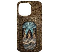 Viking Age Urnes Pattern Style - Norns - Fate Weaving Coque pour iPhone 14 Pro Max
