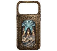 Viking Age Urnes Pattern Style - Norns - Fate Weaving Coque pour iPhone 17 Pro Max