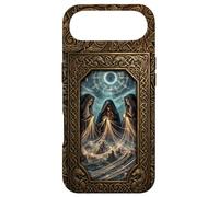 Viking Age Urnes Pattern Style - Norns - Fate Weaving Coque pour iPhone Air