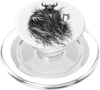 Viking avec Casque Hache Corbeau Valhalla mythologie Nordique PopSockets PopGrip pour MagSafe