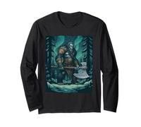 Viking Bigfoot - Cryptids Yeti Sasquatch Manche Longue