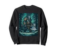 Viking Bigfoot - Cryptids Yeti Sasquatch Sweatshirt