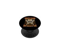 Viking Blood Runs Through My Veins Norse Nordic Mythology PopSockets PopGrip Adhésif