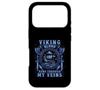 Viking Blood Runs Through My Veins Viking Ship - CV 2 Coque pour iPhone 17 Pro