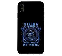 Viking Blood Runs Through My Veins Viking Ship - CV 2 Coque pour iPhone XS Max