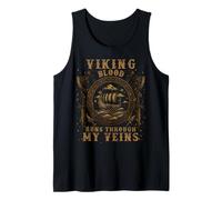 Viking Blood Runs Through My Veins Viking Ship - Sparks Débardeur