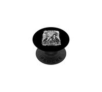 Viking Blood Runs - Viking Ship - Vintage Engraving Style PopSockets PopGrip Adhésif