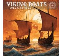 Viking Boats Coloring Books: 40 Beautiful Celtic and Scandinavian Designs for Adults