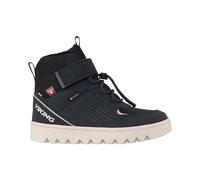 Viking Bottes de neige Fleek Warm GTX 1v Sl - Unisexe - Pour enfant, Noir charbon, 43 EU Étroit