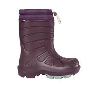 Viking Bottes Equestrian extrêmement chaudes unisexes pour enfant, prune, 35 EU