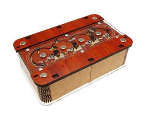 Viking Box - Boîte Secrète en Bois - Difficulté 3/6 Difficile - Casse-tête de Jean-Claude Constantin