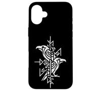 Viking Celtique Huginn & Muninn - Les Corbeaux Nordiques D'ODIN Coque pour iPhone 16 Plus