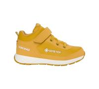 Viking Chaussures de Marche Fun Mid GTX 1vWalking Shoe - Unisexe - pour Enfant, Moutarde, 26 EU