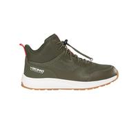 Viking Chaussures de Marche Impact Mid WP SlWalking Shoe Unisexes pour Enfant, Olive, 35 EU