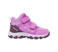 Viking Chaussures de Marche Track Mid WP 2V Unisexes pour Enfant, Pourpre, 33 EU