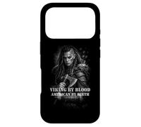 Viking de Sang américain de Naissance Norse US Warrior Coque pour iPhone 17 Pro