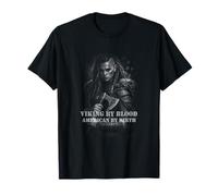 Viking de Sang américain de Naissance Norse US Warrior T-Shirt