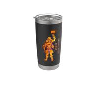 Viking dieu du tonnerre Thor Gobelet isotherme en acier inoxydable double paroi