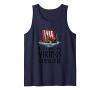 Viking Dragon Ship - Vikings Gonna Vike - Histoire médiévale Débardeur