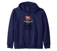 Viking Dragon Ship - Vikings Gonna Vike - Histoire médiévale Sweat à Capuche