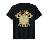 Viking England History Naefre Forgyt 1066 Never Forget Funny T-Shirt