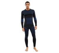 Viking Dante Long Sleeve Base Layer Set Bleu L Homme