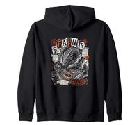 Viking Fafnir Dragon Grid ER Galsemi Mythe Sweat à Capuche